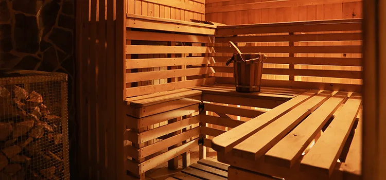Cedar Wood Sauna Restoration and Refurbishment in Whitchurch-Stouffville, Ontario
