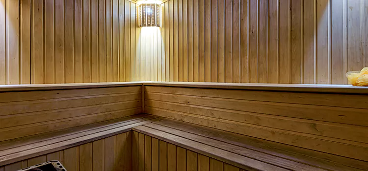 Modern Outdoor Sauna  Setup in Whitchurch-Stouffville, Ontario