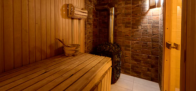 Traditional Sauna Cabin Conversion in Whitchurch-Stouffville, Ontario