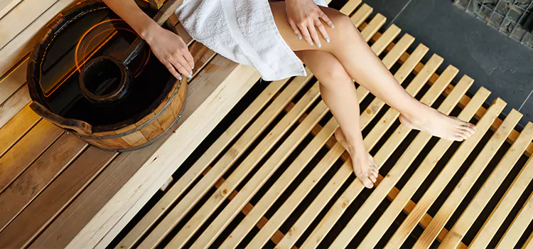 Composite Sauna Deck Installation in Whitchurch-Stouffville, ON