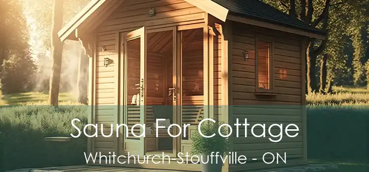  Sauna For Cottage Whitchurch-Stouffville - ON